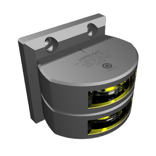 Lopolight 3nm Double Amber Towing Silver | SendIt Sailing