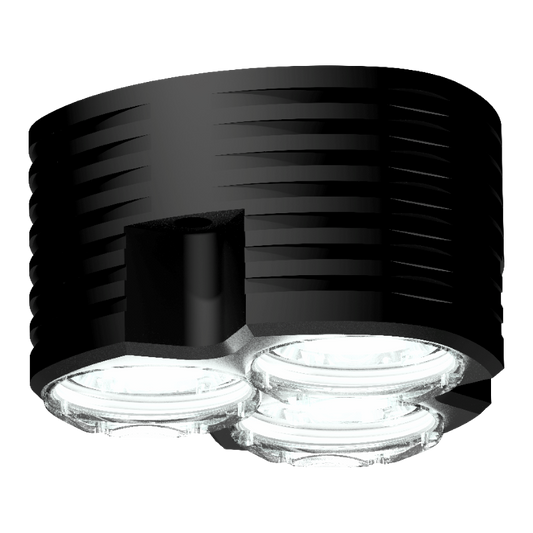 Lopolight 30W Deck/Spreader Light Dimmable 26 Degree Reflector Black | SendIt Sailing