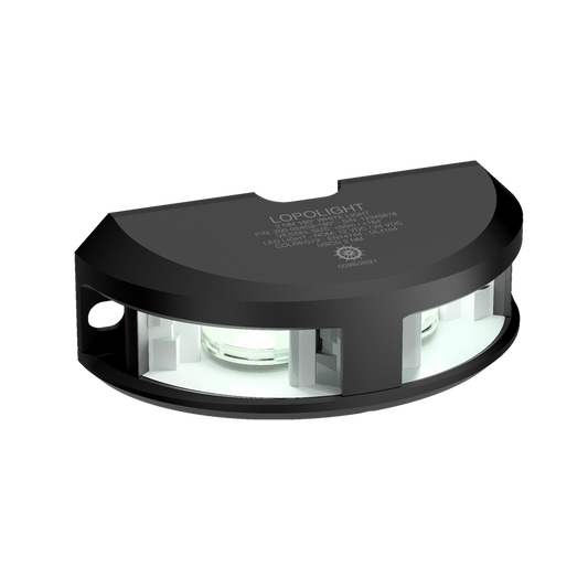 Lopolight 2nm 180 Degree White Black 6m Cable | SendIt Sailing