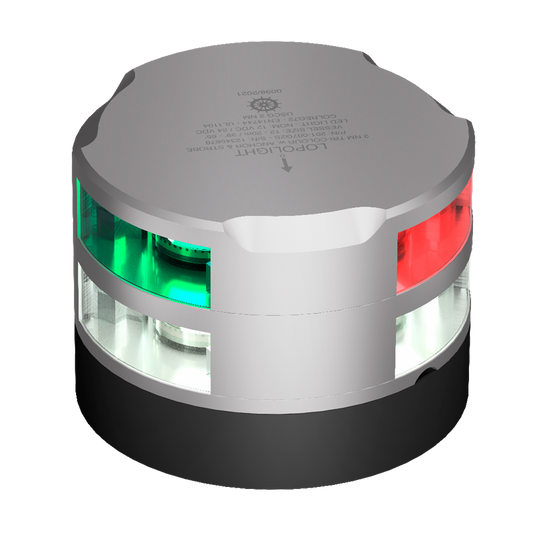 Lopolight 2nm Tricolor Anchor Silver | SendIt Sailing