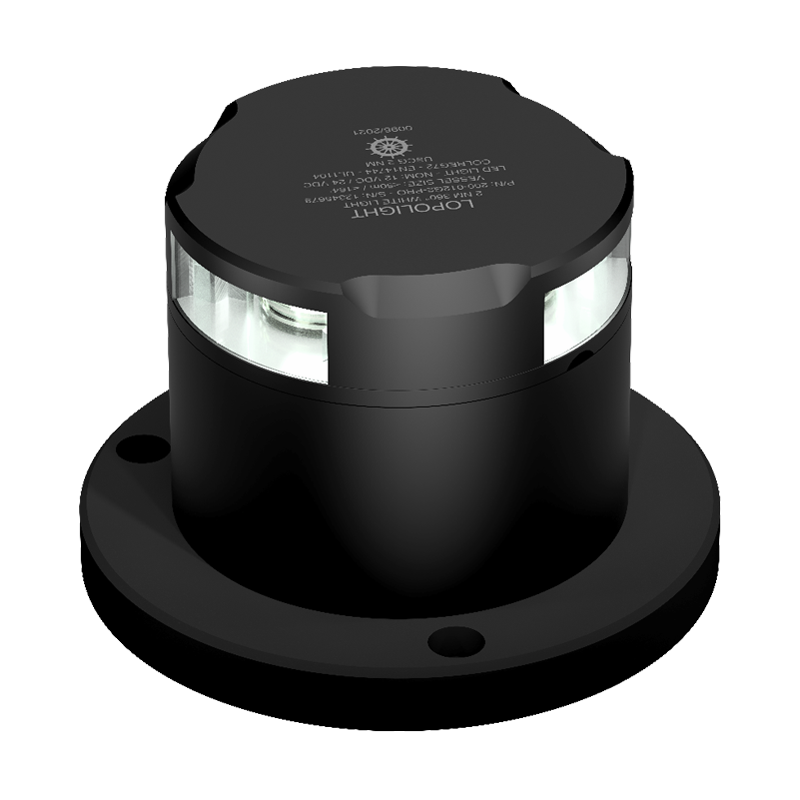 Lopolight 3nm 360 Degree White Black Ice-Class | SendIt Sailing