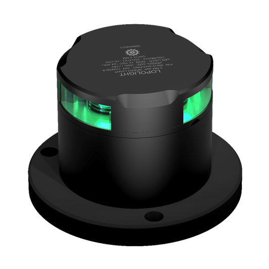 Lopolight 3nm 360 Degree Green Black Ice-Class | SendIt Sailing