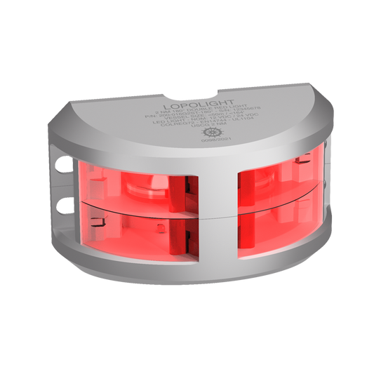 Lopolight 2nm 180 Degree Red Double Silver 6m Cable | SendIt Sailing