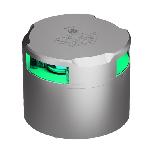 Lopolight 3nm 360 Degree Green Silver | SendIt Sailing