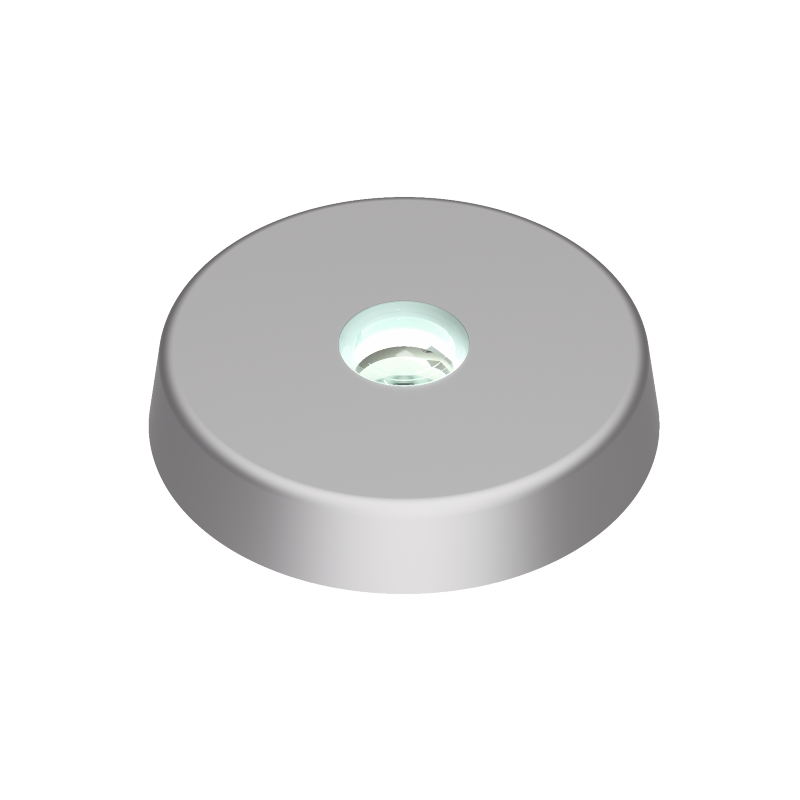 Lopolight Decklight White Light Surface Mount Silver | SendIt Sailing