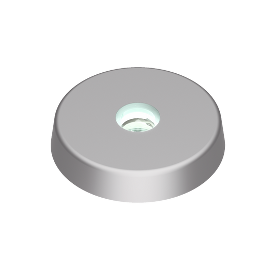 Lopolight Decklight White Light Surface Mount Silver | SendIt Sailing