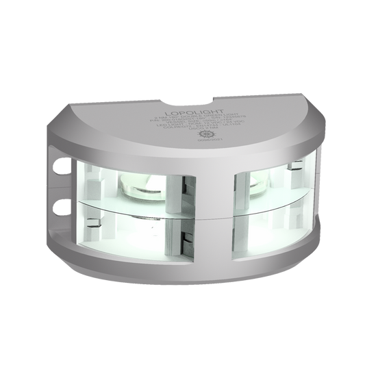 Lopolight 2nm 180 Degree White Double Silver 20m Cable | SendIt Sailing