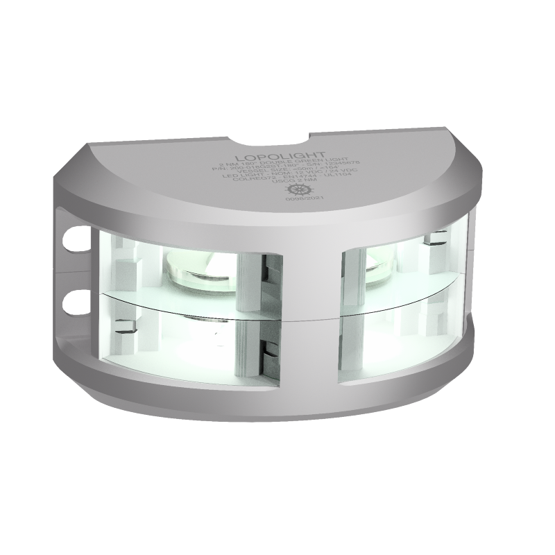 Lopolight 3nm 180 Degree White Double Silver 20m Cable | SendIt Sailing