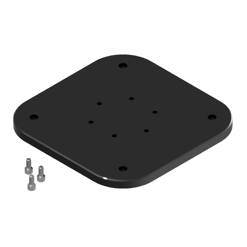 Lopolight Baseplate Aqua Signal 70 HDPE Black | SendIt Sailing