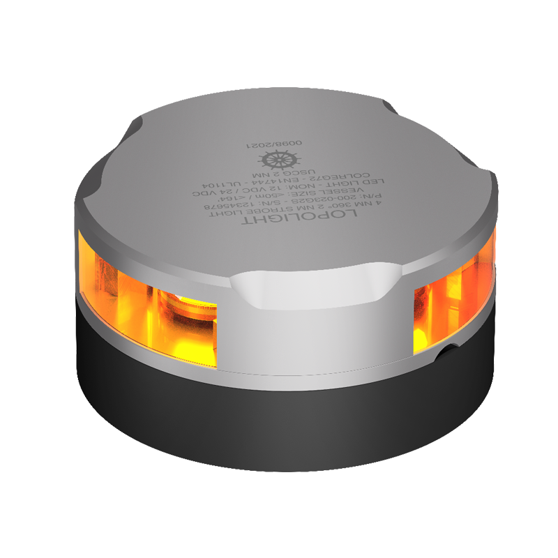 Lopolight 4nm 360 Degree Amber Strobe | SendIt Sailing