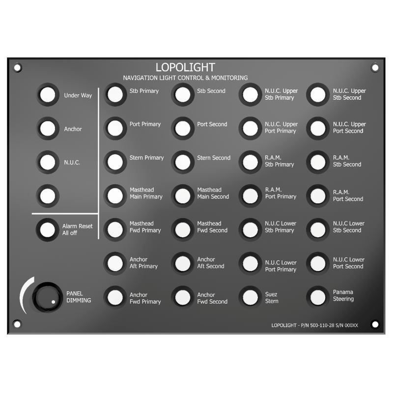 Lopolight Control Panel 28 Button | SendIt Sailing