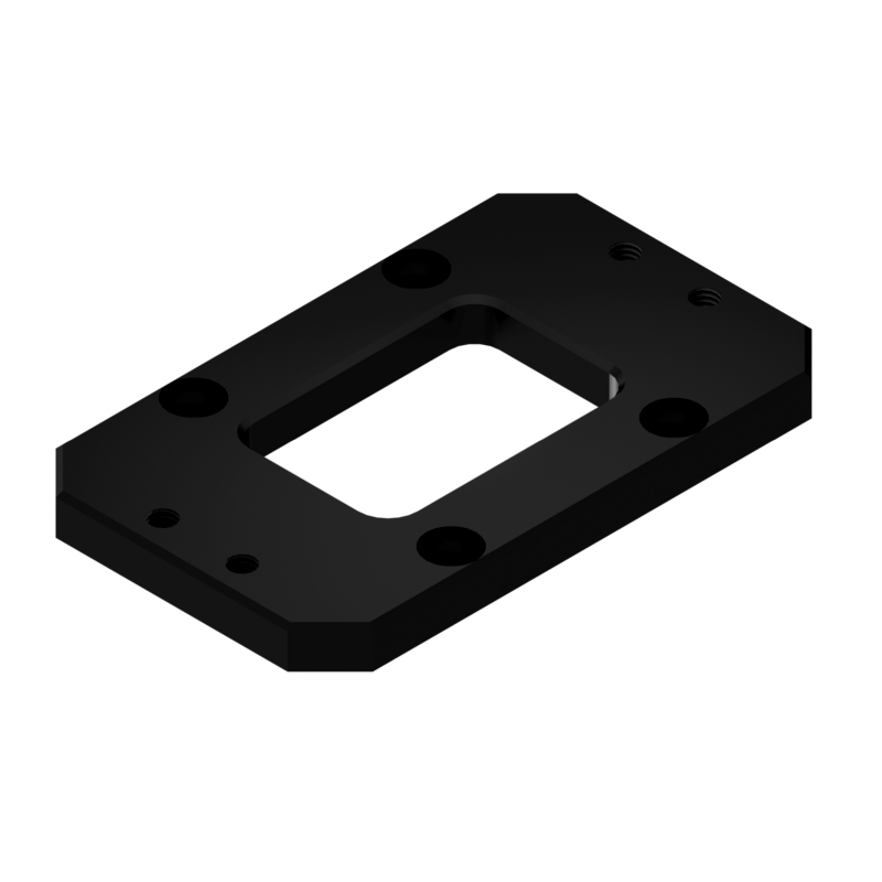 Lopolight Adaptor Plate For Double 180 G2 Black | SendIt Sailing