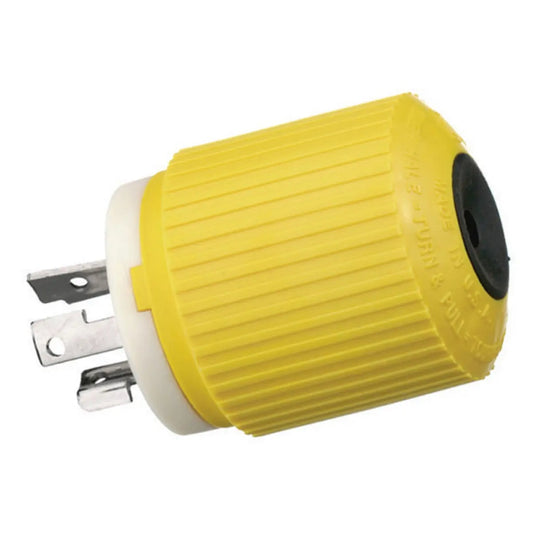 Hubbell HBL328DCP 30A 28V DC Locking Connector Male | SendIt Sailing