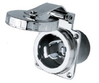 Hubbell HBL504SS SS Inlet 50A 125/250V | SendIt Sailing