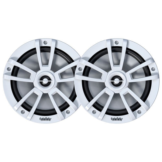 Infinity INF622MLW 6.5in RGB Coaxial White Speakers | SendIt Sailing