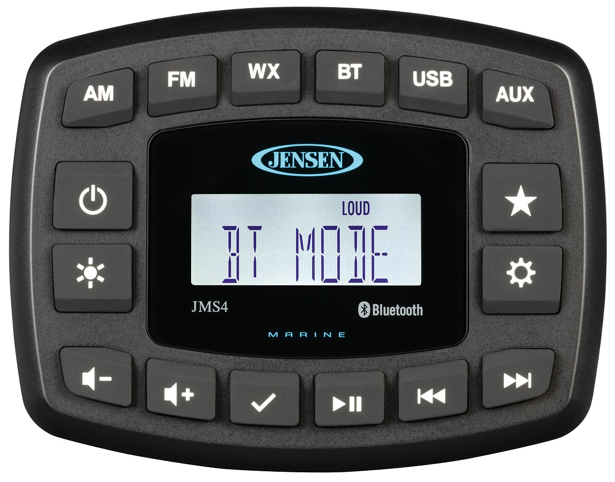 Jensen JMS4RTL AM/FM/USB Bluetooth Stereo | SendIt Sailing