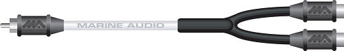 Marine Audio RCA Y Cable Single Male To Dual Female | SendIt Sailing