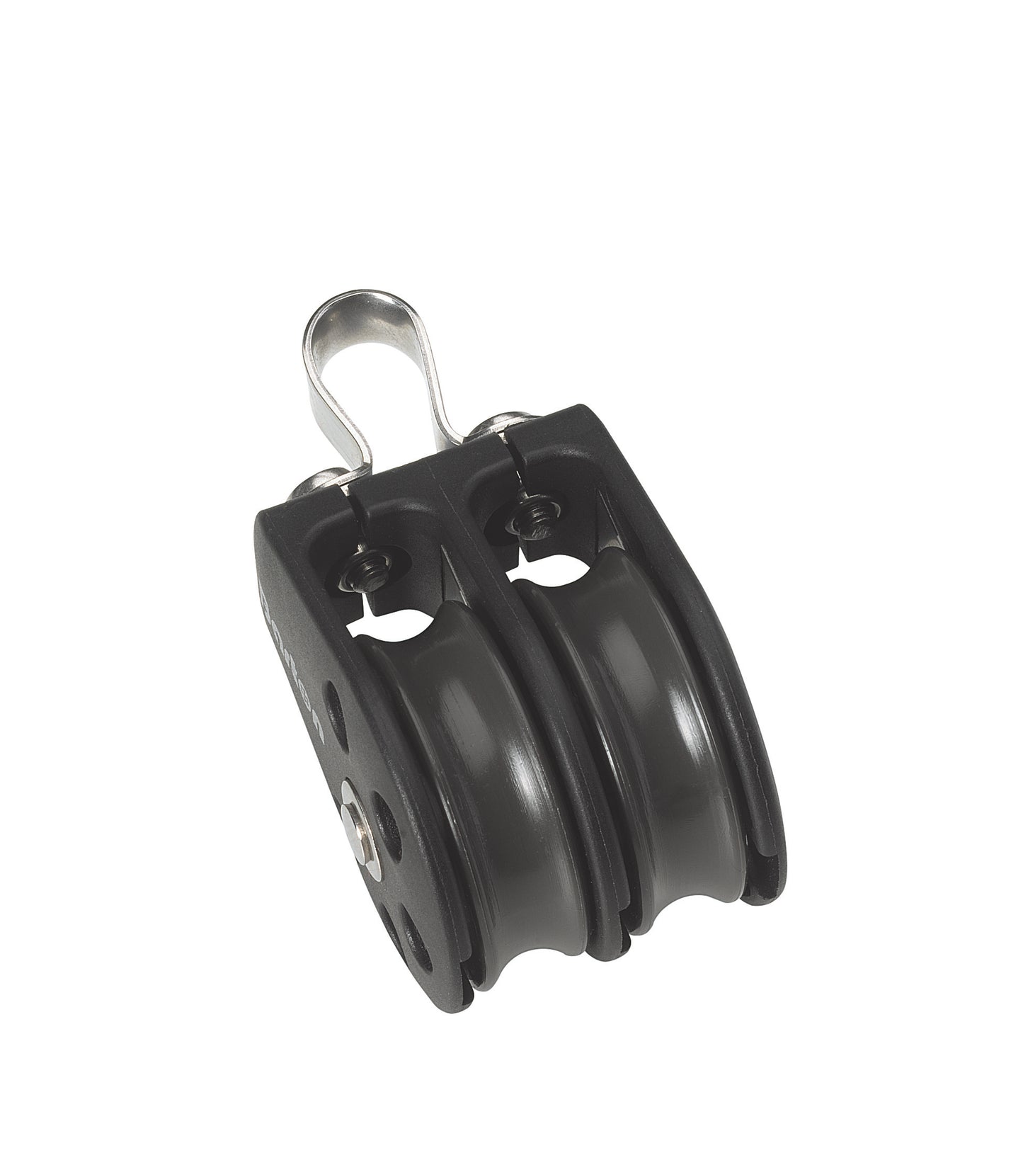 Barton Marine Size 1 30mm Plain Bearing Pulley block Double Fixed Eye Block | SendIt Sailing