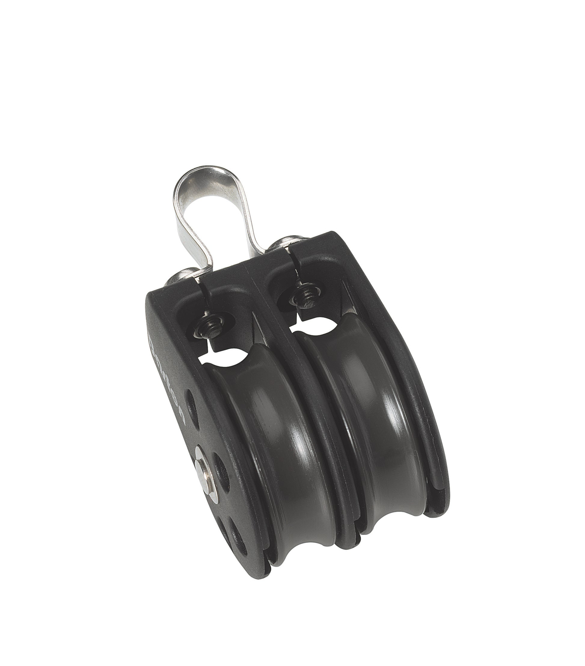 Barton Marine Size 1 30mm Plain Bearing Pulley block Double Fixed Eye Block | SendIt Sailing