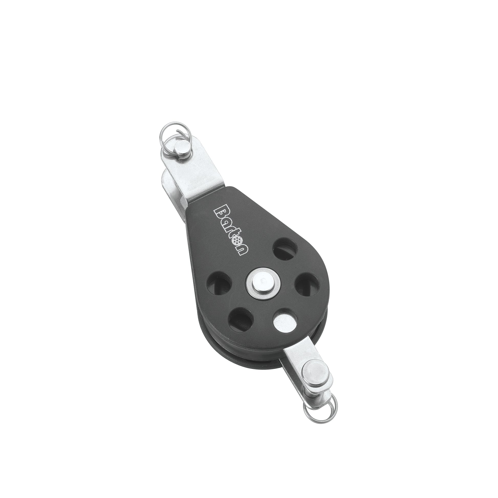 Barton Marine Size 2 35mm Ball Bearing Pulley Block Single Double Tang & Becket | SendIt Sailing