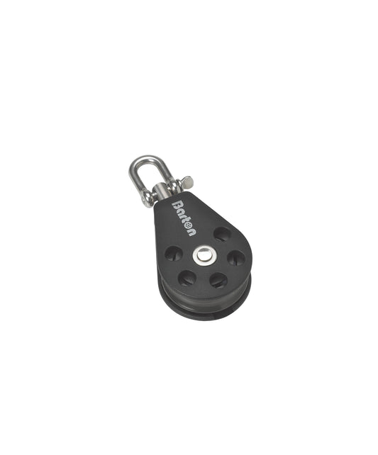 Barton Marine Size 2 35mm Ball Bearing Pulley Block Single Swivel | SendIt Sailing