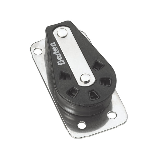 Barton Marine Size 2 35mm Ball Bearing Pulley Cheek Block | SendIt Sailing