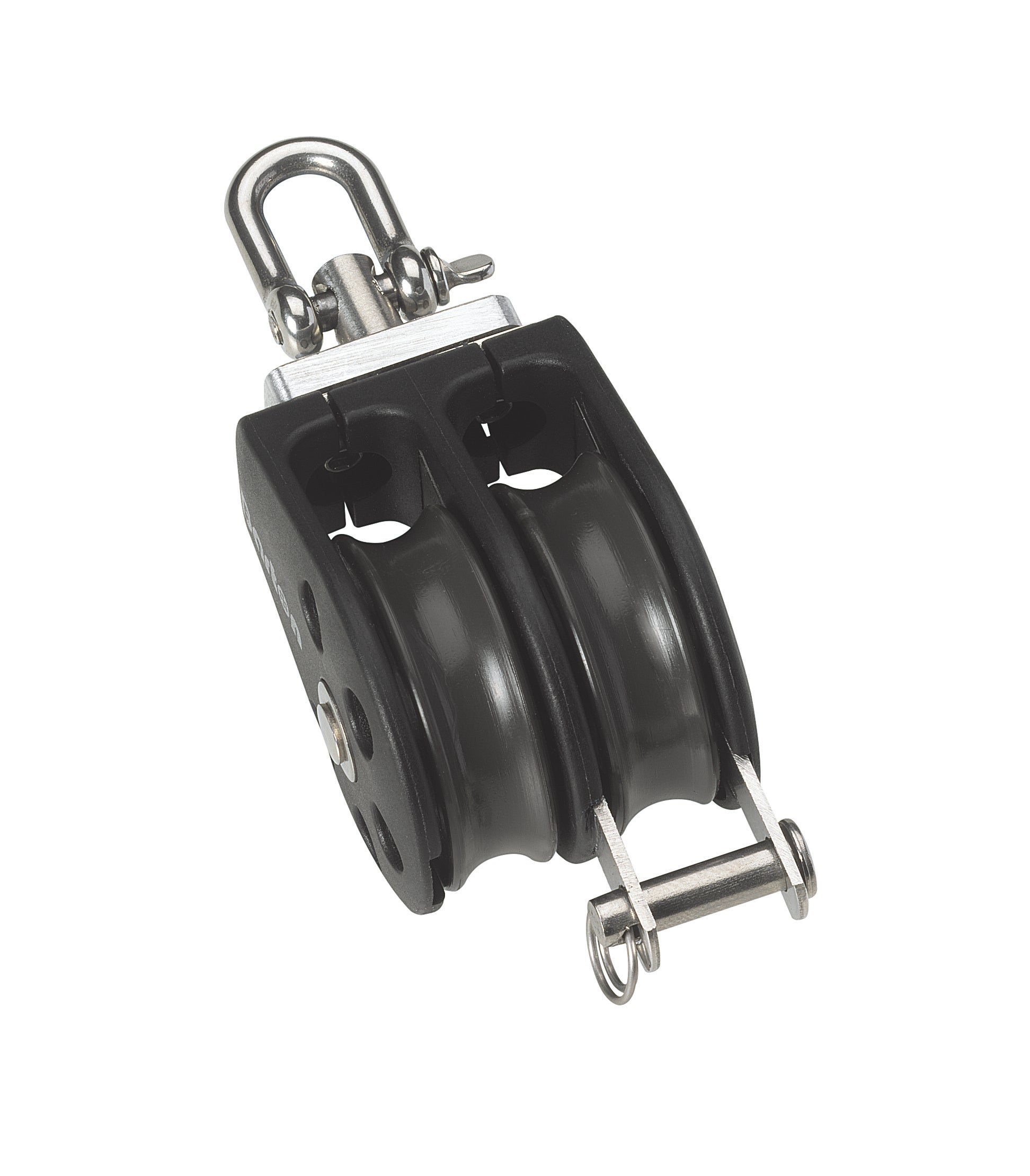 Barton Marine Size 2 35mm Ball Bearing Pulley Block Double Swivel & Becket | SendIt Sailing