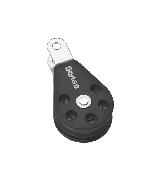 Barton Marine Size 3 45mm Plain Bearing Pulley Block Single With Double Tang | SendIt Sailing