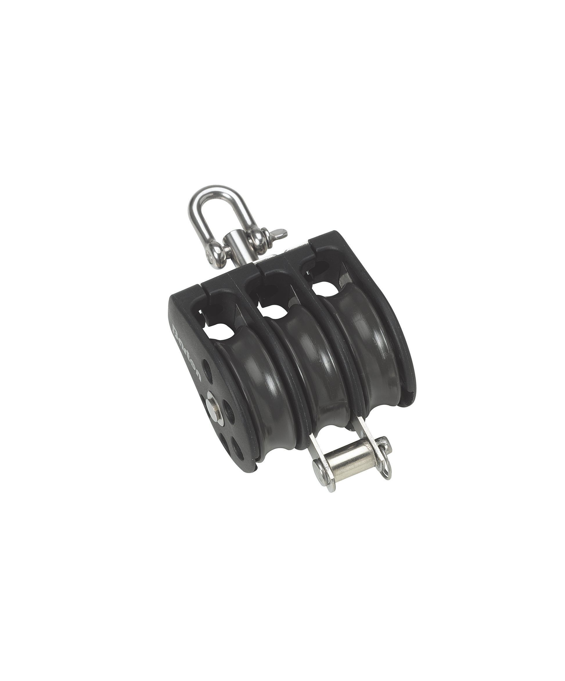 Barton Marine Size 3 45mm Ball Bearing Pulley Block Triple Swivel & Becket | SendIt Sailing