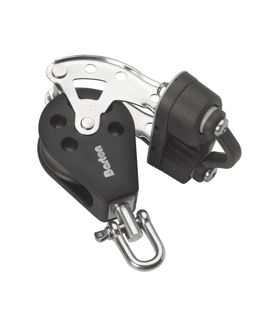 Barton Marine Size 5 54mm Plain Bearing Pulley Block Single Swivel Becket & Cam | SendIt Sailing