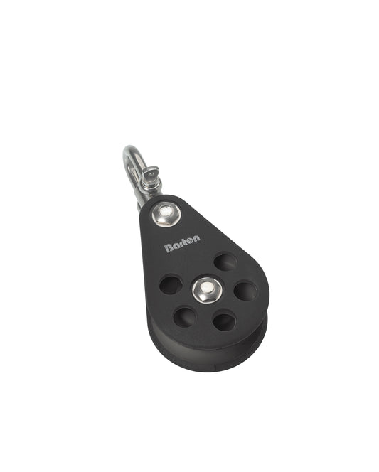 Barton Marine Size 6 64mm Ball Bearing Pulley Block Single Swivel | SendIt Sailing
