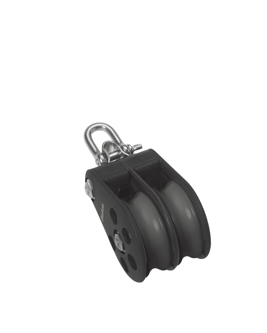 Barton Marine Size 6 64mm Plain Bearing Pulley Block Double Reverse Shackle | SendIt Sailing