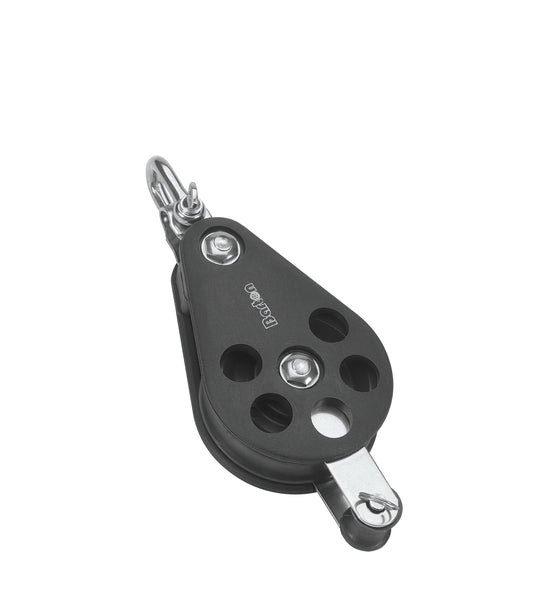 Barton Marine Size 7 70mm Ball Bearing Pulley Block Single Reverse Shackle & Becket | SendIt Sailing