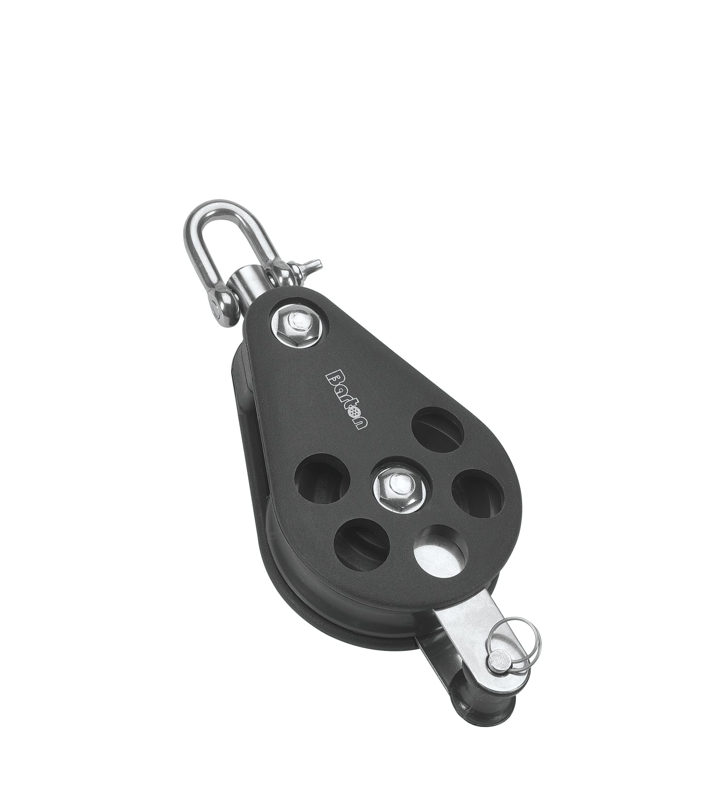 Barton Marine Size 7 70mm Ball Bearing Pulley Block Single Swivel & Becket | SendIt Sailing
