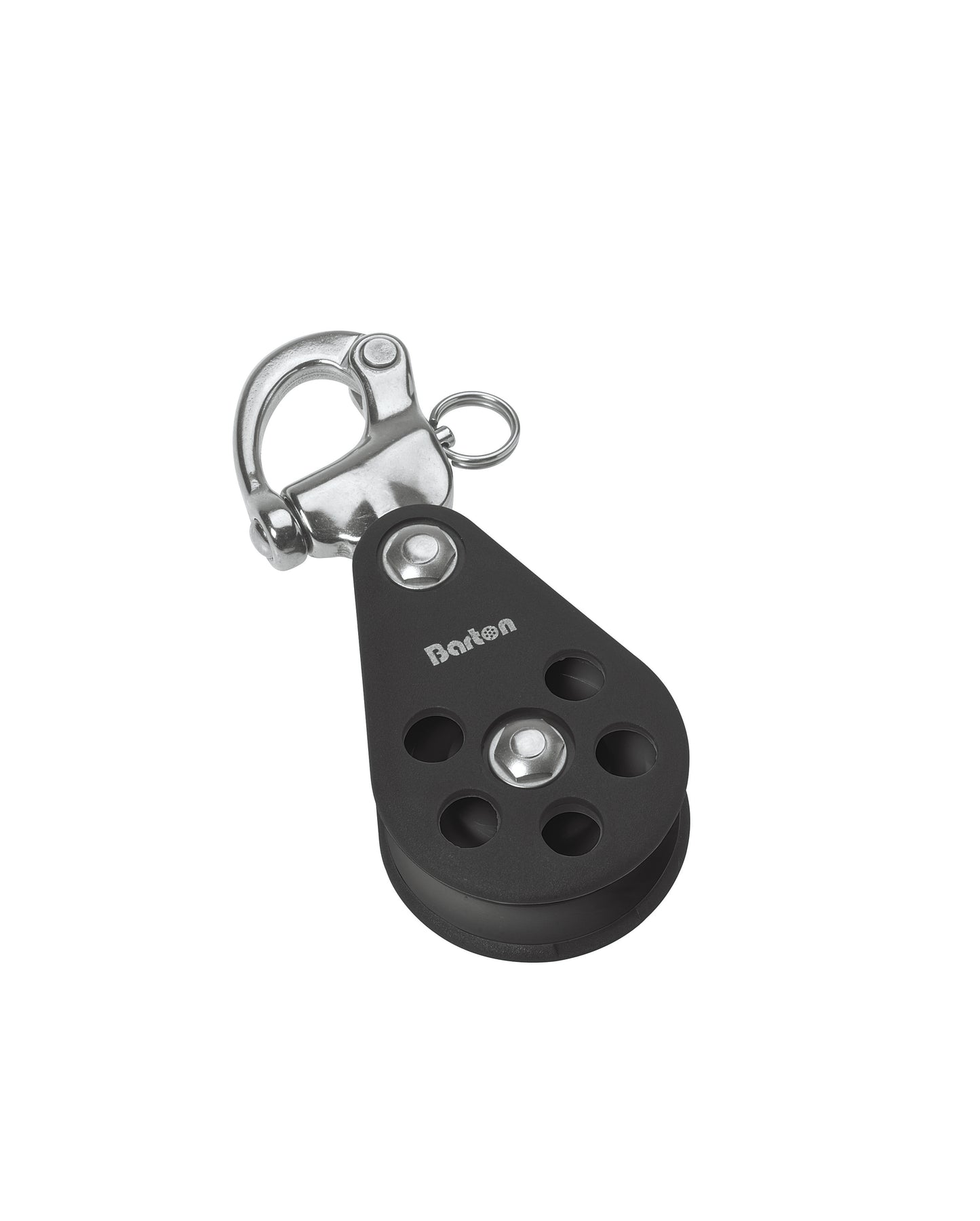 Barton Marine Size 7 70mm Ball Bearing Pulley Block Single Snap Shackle | SendIt Sailing