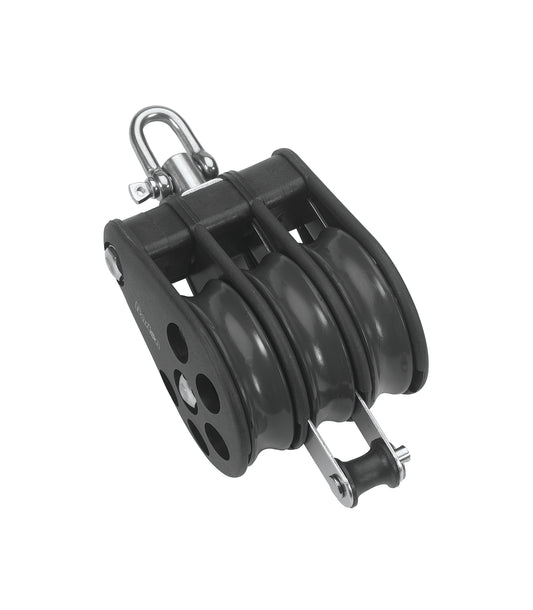 Barton Marine Size 7 70mm Ball Bearing Pulley Block Triple Swivel & Becket | SendIt Sailing