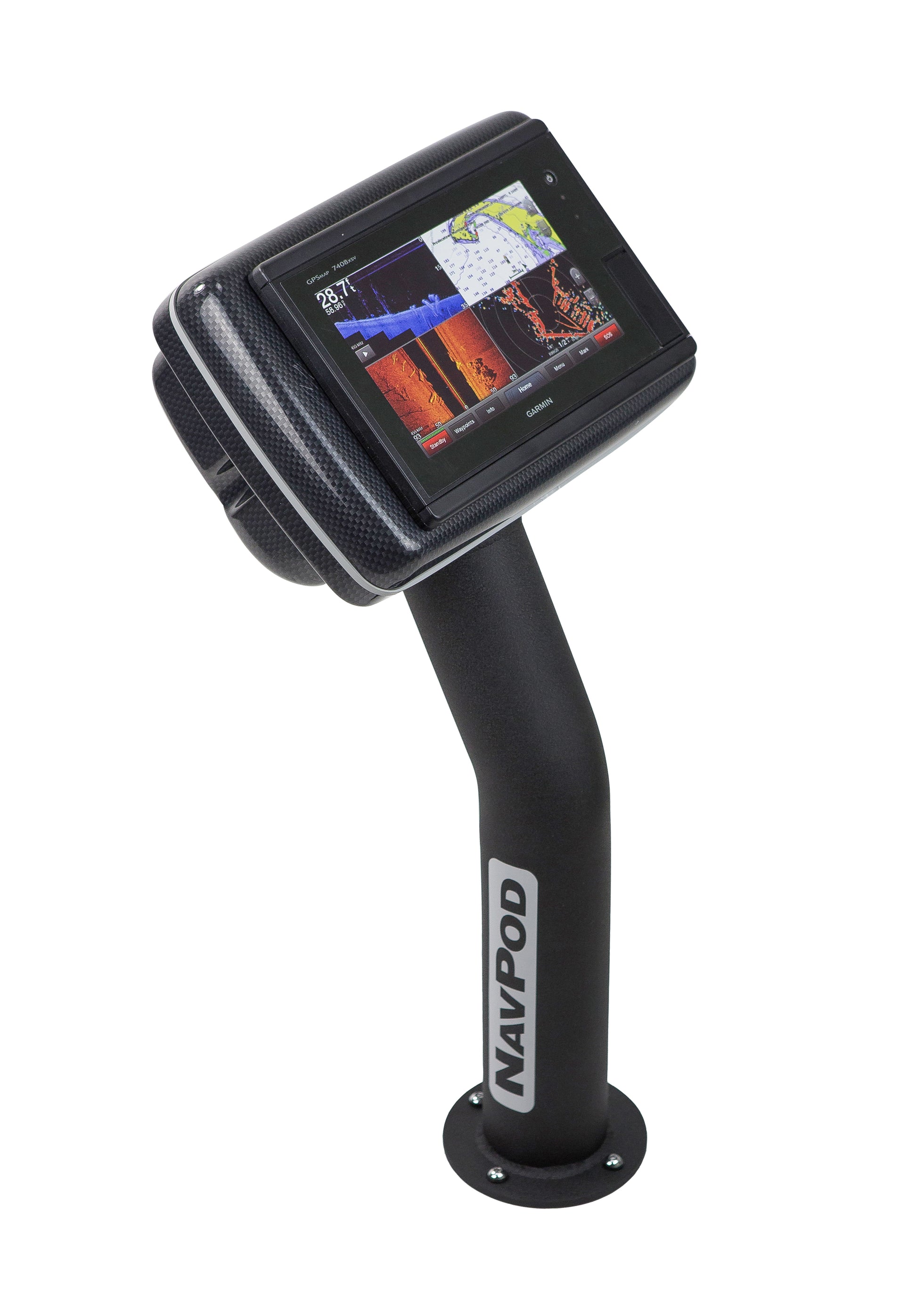 Navpod PED4500-01-C PedestalPo for Garmin echoMap Chirp 72/73/74/75 | SendIt Sailing