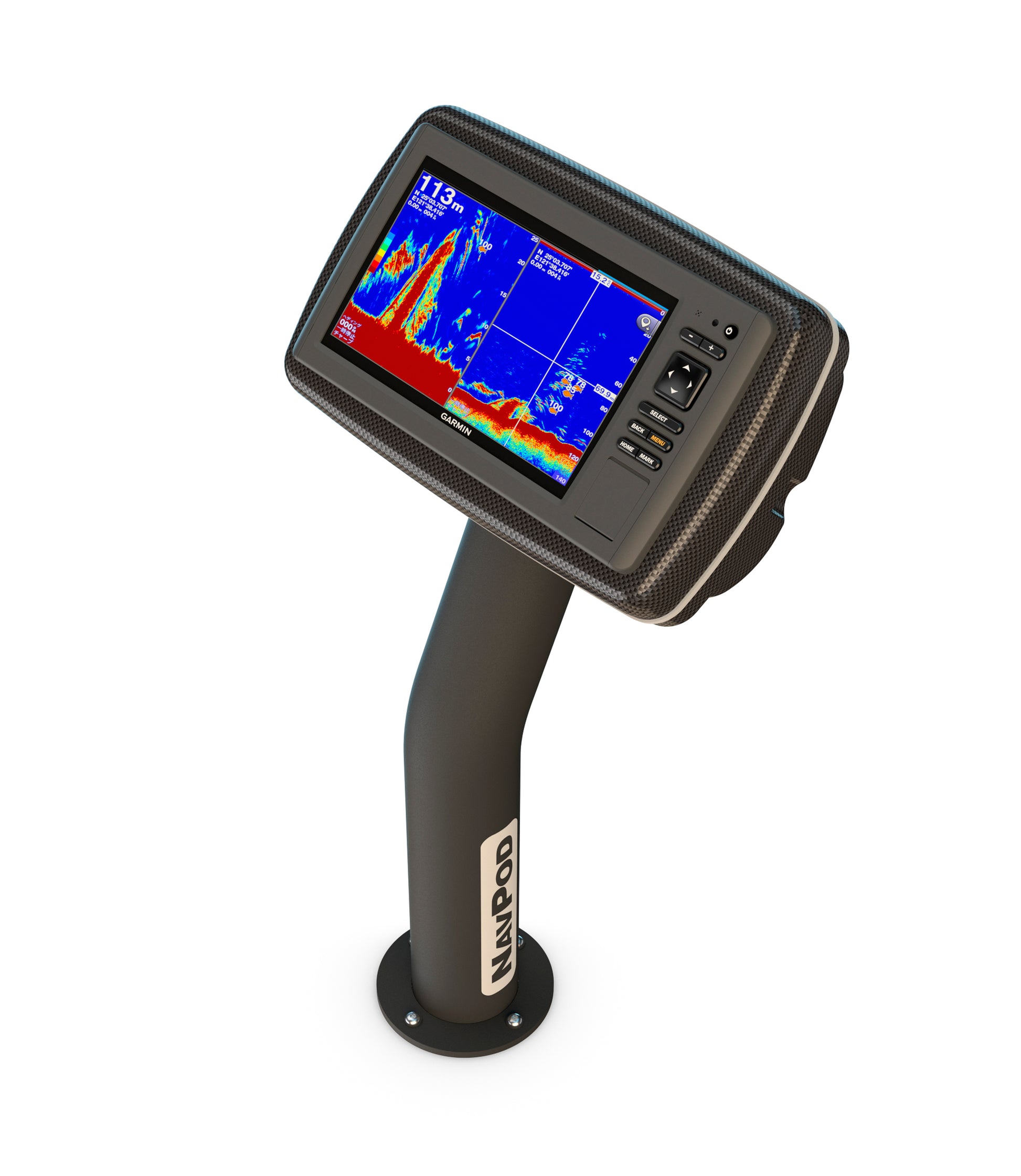 Navpod PED4600-01-C PedestalPo for Garmin echoMap | SendIt Sailing