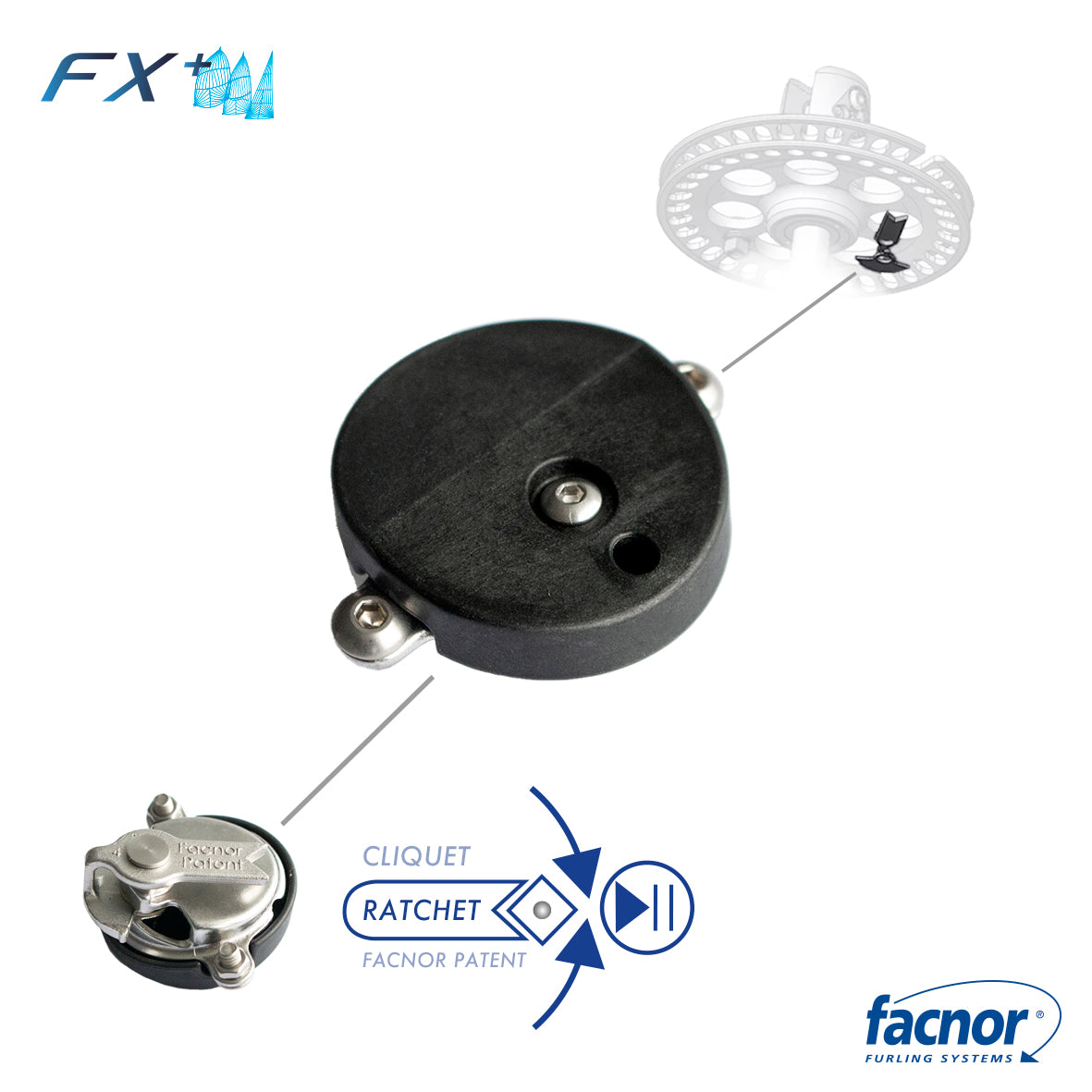 Facnor Ratchet For FX1500+ | SendIt Sailing