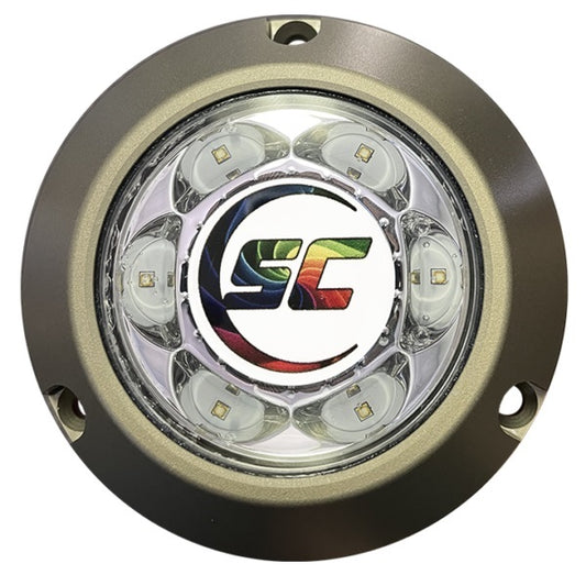 Shadow Caster SC3 Underwater LED Light Color Changing 12v Aluminum Surface Mount | SendIt Sailing