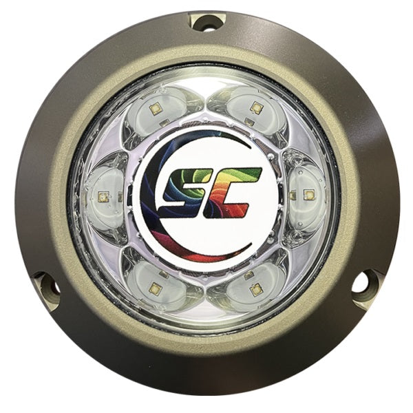 Shadow Caster SC3 Underwater LED Light Great White 12v Aluminum Surface Mount | SendIt Sailing