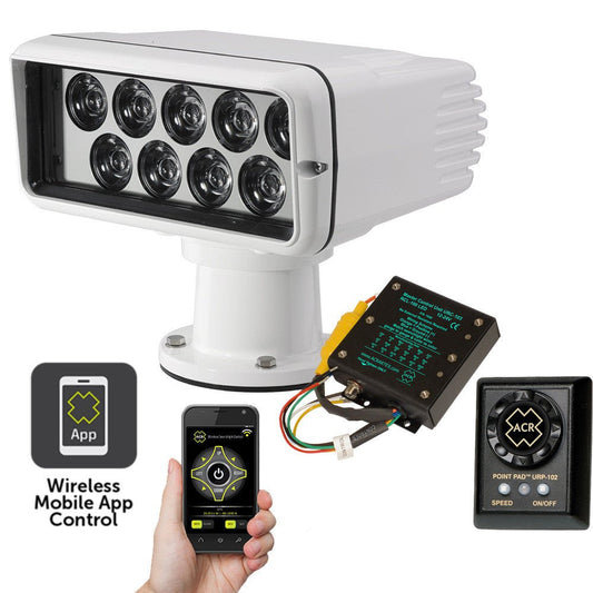 ACR RCL-100 Led Searchlight With Wi-Fi Kit - 12/24V | SendIt Sailing