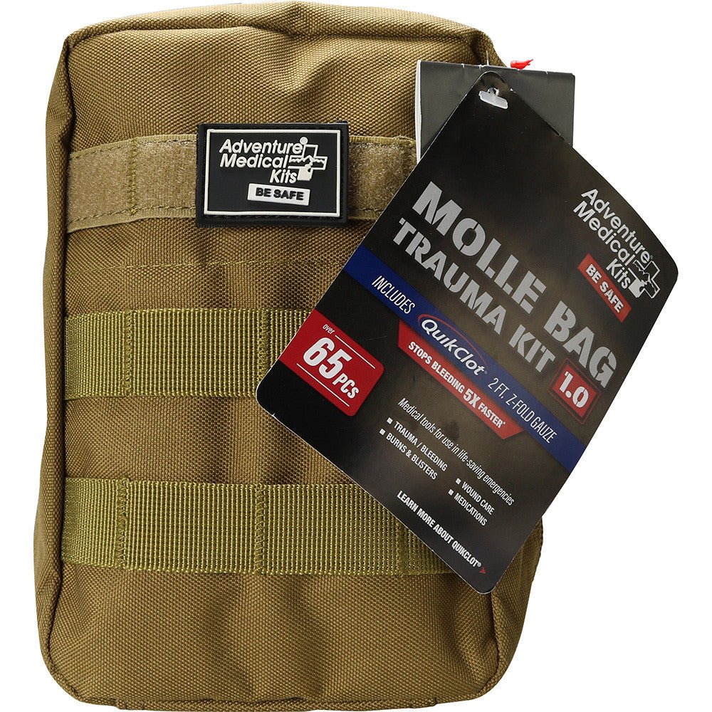 Adventure Medical MOLLE Trauma Kit 1.0 -Khaki | SendIt Sailing