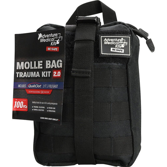 Adventure Medical MOLLE Trauma Kit 2.0 - Black | SendIt Sailing