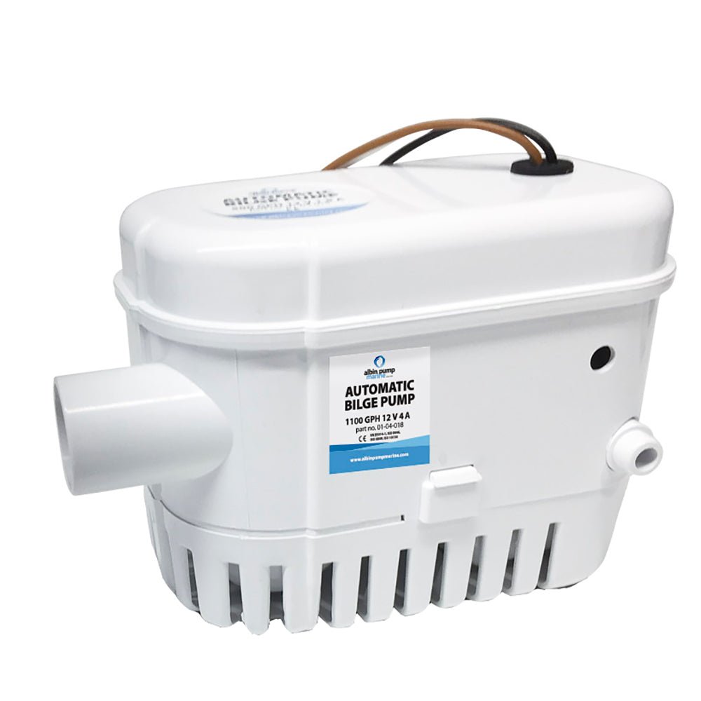 Albin Group Automatic Bilge Pump 1100 GPH - 12v | SendIt Sailing