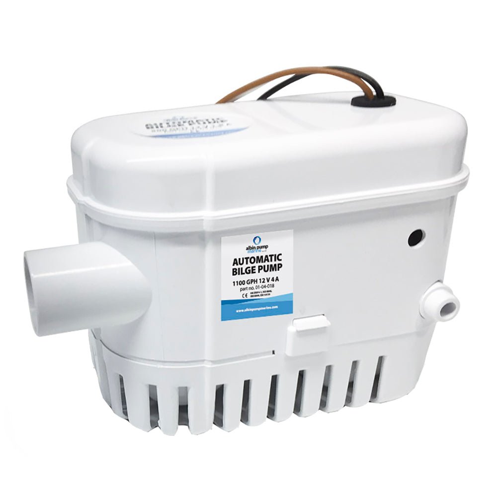 Albin Group Automatic Bilge Pump 1100 GPH - 24V | SendIt Sailing