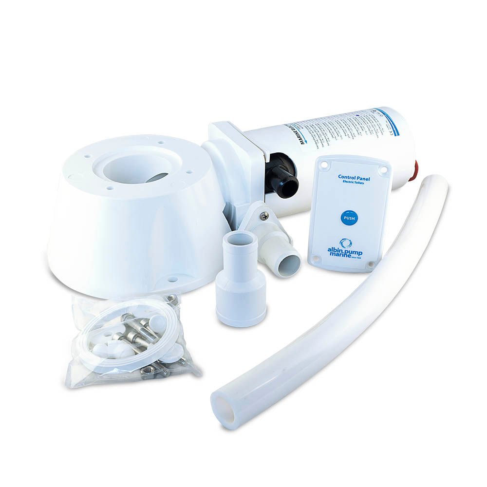 Albin Group Marine Standard Electric Toilet Conversion Kit - 24V | SendIt Sailing