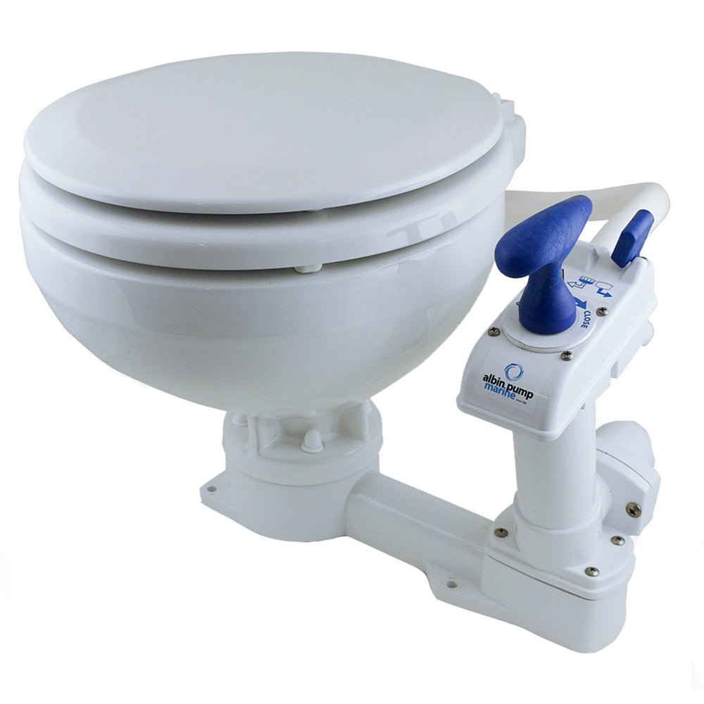 Albin Group Marine Toilet Manual Comfort | SendIt Sailing