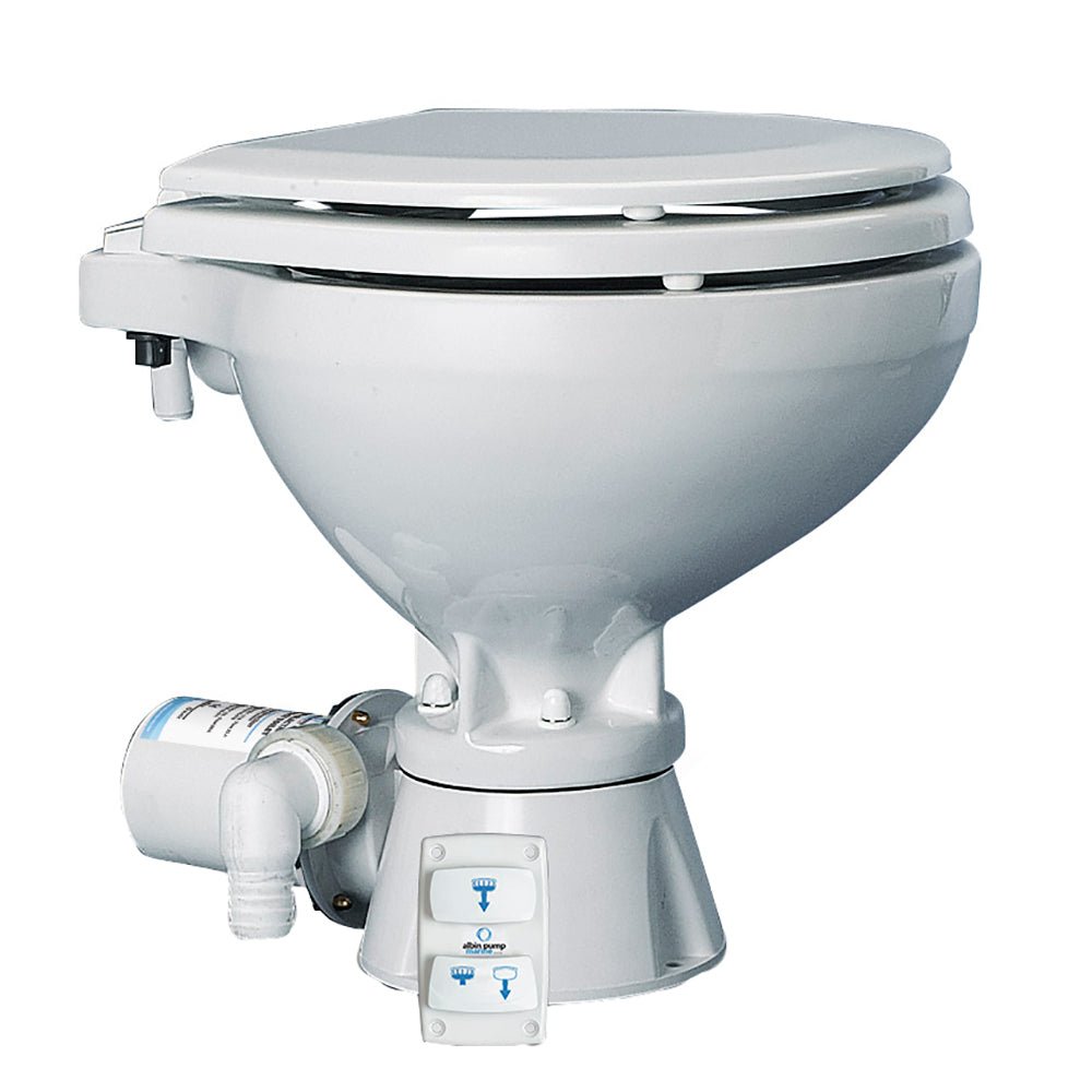 Albin Group Marine Toilet Silent Electric Compact - 24V | SendIt Sailing