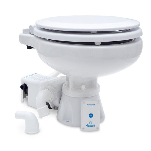 Albin Group Marine Toilet Standard Electric EVO Compact Low - 12v | SendIt Sailing